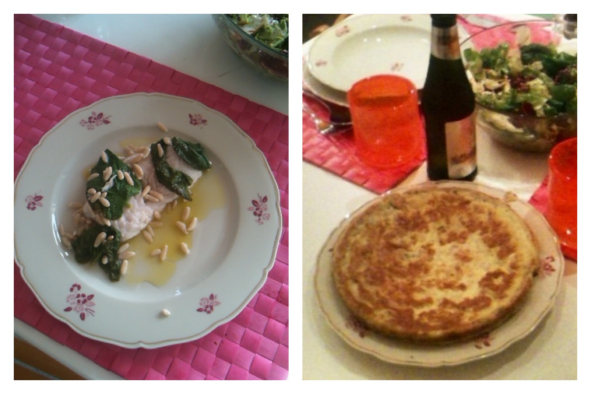 Nasello e frittata