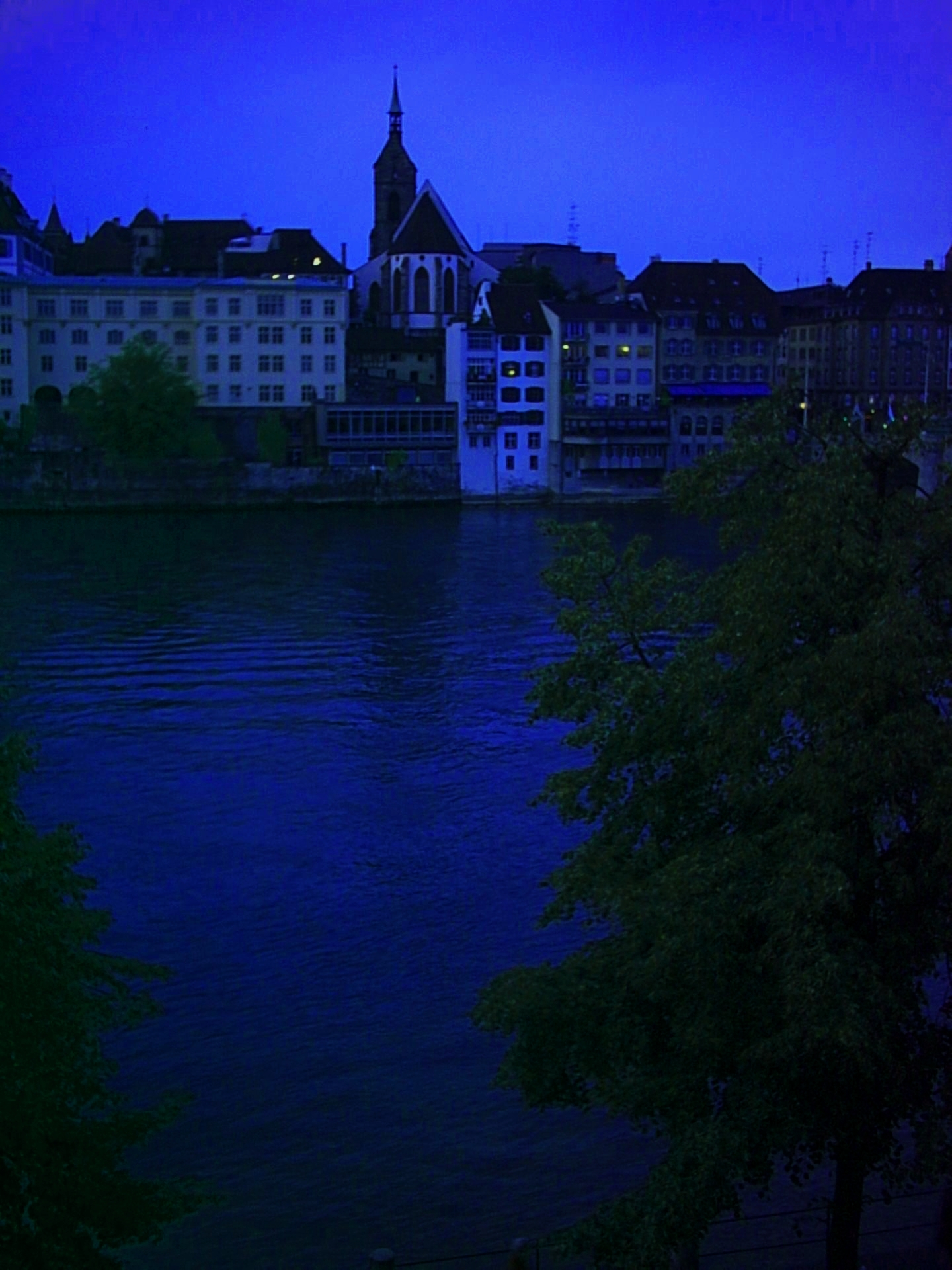 la sera.....a Basel