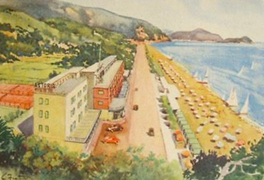 Hotel Astoria ... prima della ferrovia