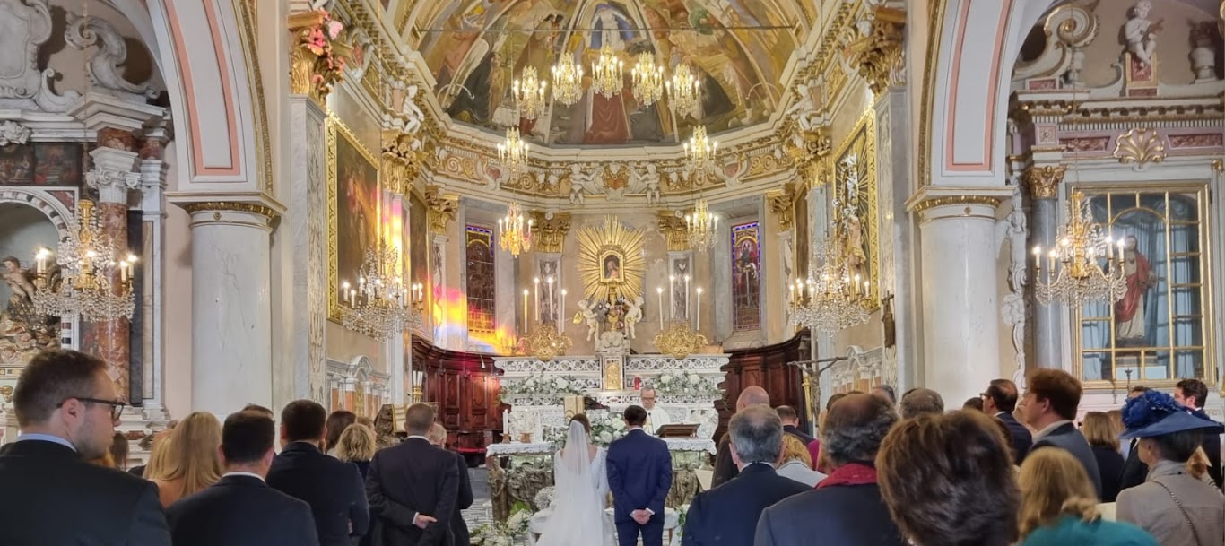 La chiesa di Sant'Ambrogio (frazione di Zoagli)