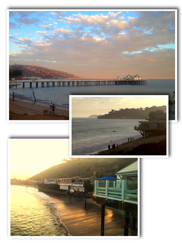 gli ultimi raggi del sole a ... Malibu