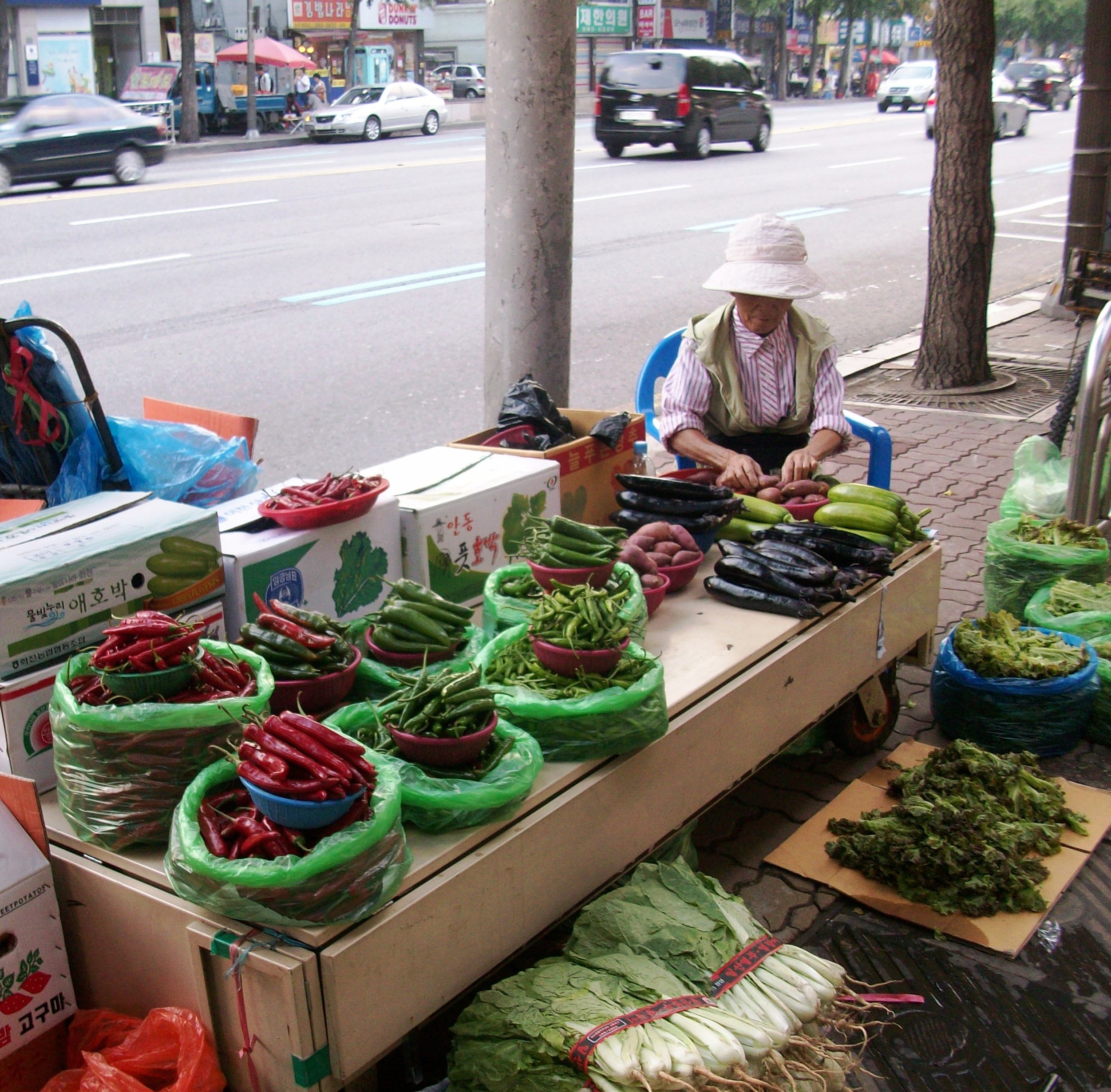 street market