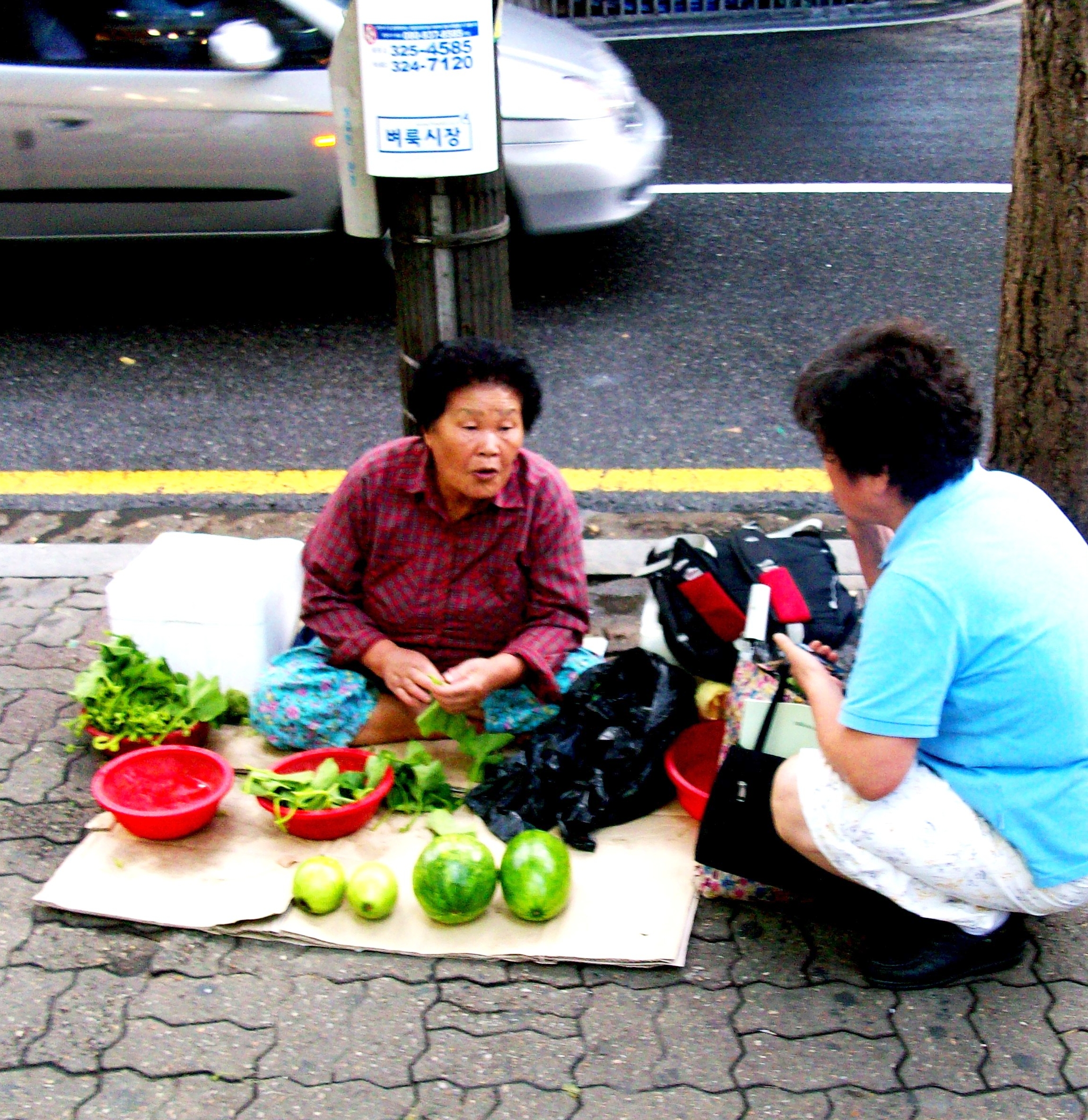 street market