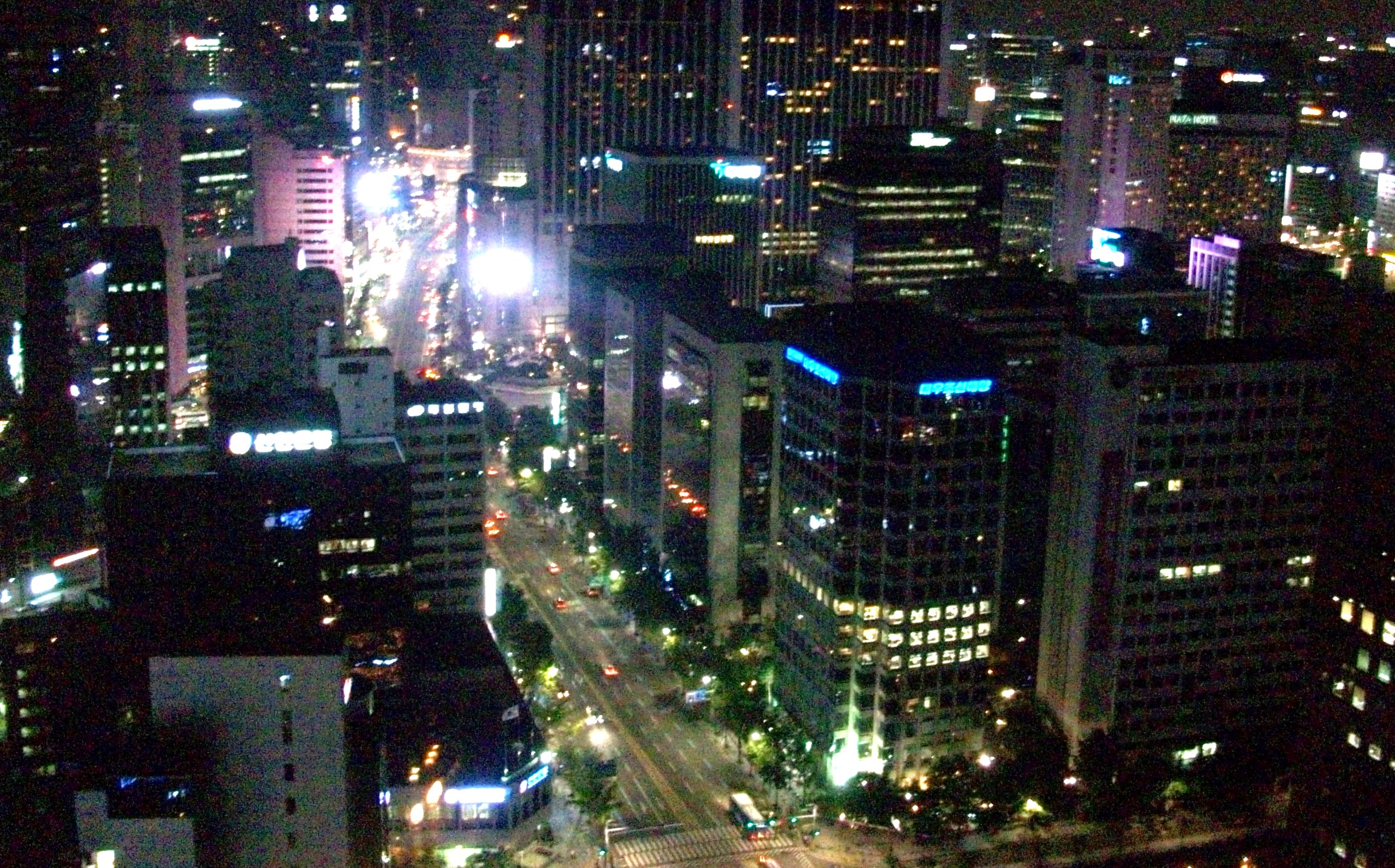 Seoul by night