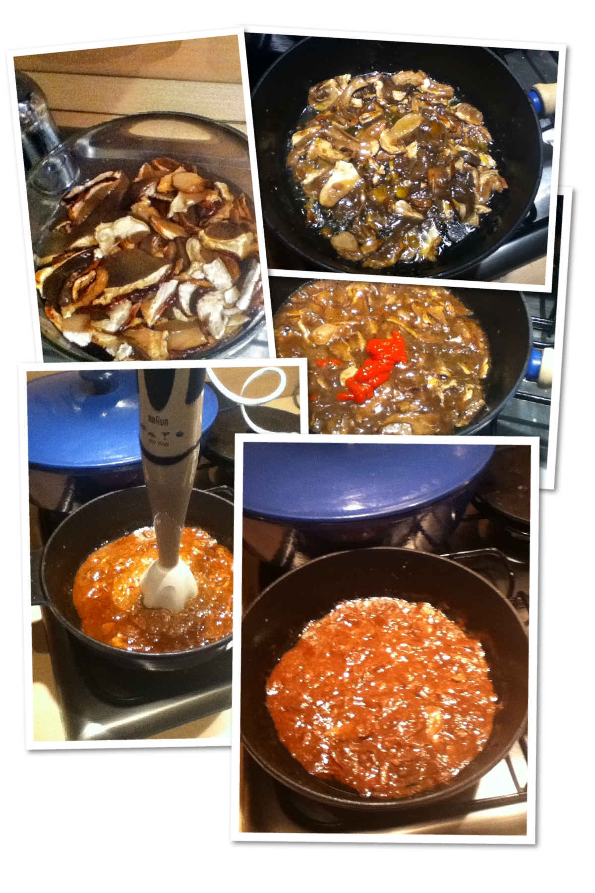 preparazione del sugo......